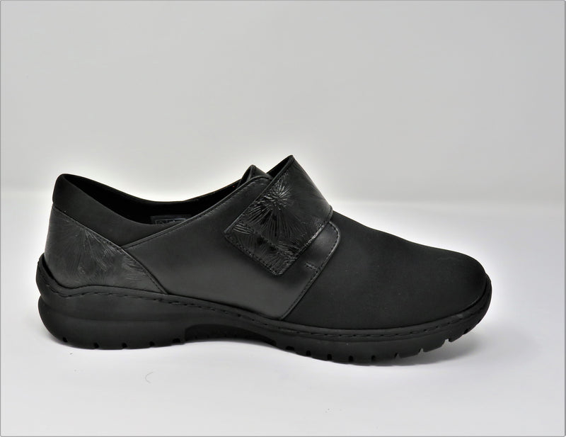 Softmode DABA Velcro Stretch Casual - Black